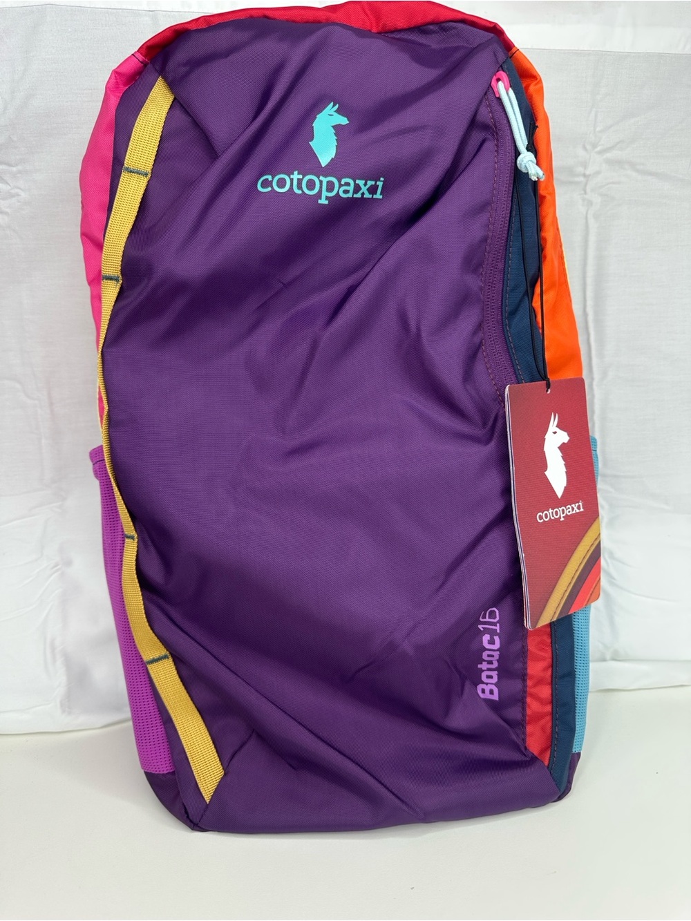 Cotopaxi Batac Del Día 16L Backpack One-of-a-Kind Multicolor Lightweight Daypack